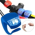 thumbnail image 2 of Silicone Frog Light Outdoor Warning Tail Light Bicycle Equipment Accessories, 2 of 8