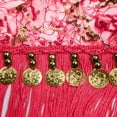 thumbnail image 4 of Qulqfy Sequin Skirts for Women Red Mini Fringe Fall Dance Flowy Party Short Skirt Women's Skirts, 4 of 4