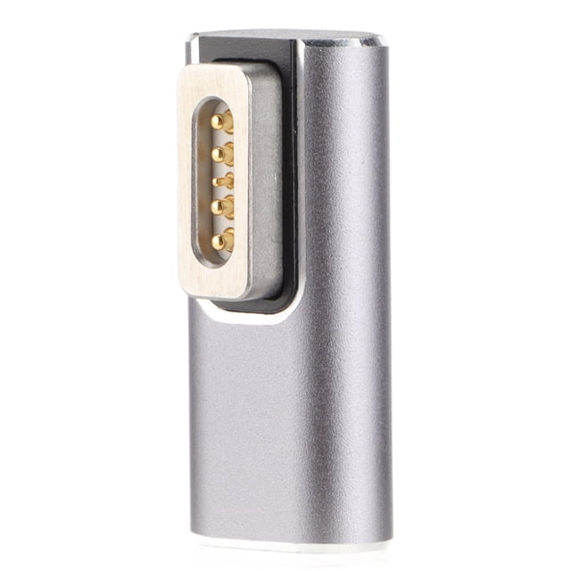 Adaptador PD Tipo portátil C hembra a Magsafe1 Adaptador con cabeza en forma de T Adaptador de carga rápida PDMagsafe1