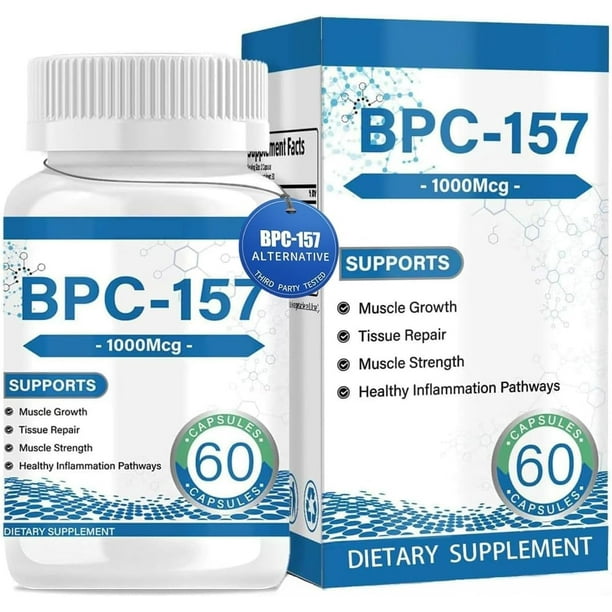 bpc 157 crema para que sirve Suplemento EOQIFJM BPC-157 en cápsulas peptídicas 1000 mcg (60 unidades)