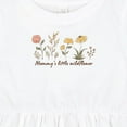 thumbnail image 4 of Inktastic Mommy's Little Wildflower Girls Baby Dress, 4 of 5