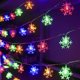 thumbnail image 3 of Juego de luces de copo de nieve JAMW 5 m 50 luces LED, 3 of 4