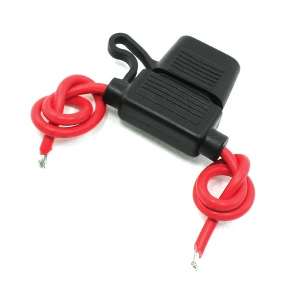 Unique Bargains Waterproof in Line 14# AWG Cable  Fuse Holder 12V 15A for Car