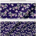 thumbnail image 2 of Soimoi Cotton Poplin Fabric Leaves, & Rose Floral Print Fabric by Yard 56 Inch Wide, 2 of 7
