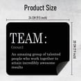 thumbnail image 5 of Office Supplies Mouse Pad, Team Definition Mouse Pad for Desk, Inspirational Team Appreciation Gifts, Thank You Gifts for Employee Nurse Coworker Teacher Staff Office Supplies, 9×8 in, 5 of 6