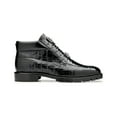 thumbnail image 3 of Belvedere Men's Dress Boot Gallardo Genuine Caiman Crocodile Black U02, 3 of 5
