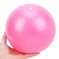 thumbnail image 1 of Mini , Improve Balance Frosted  Pilates Ball Enhance Flexibility  For Indoors Or Outdoors For Core Training Pink, 1 of 8