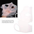 thumbnail image 4 of Couvre-visage Réutilisable et Respectueux de la Peau, Design Unique avec Crochet d'Oreille, Extensible pour Usage Quotidien à Domicile pour Diverses Formes de Visage Salon de Beauté, 4 of 8