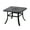 Brown-03, variant on Crestlive Products Round Cast Aluminum Patio Outdoor Side Table  Black