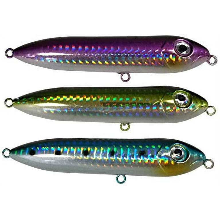Catfish Rattling Line Float Lure for Catfishing, Demon Dragon Style Peg for Santee Rig Fishing, 4 inch, Size: 3-Pack, Blue