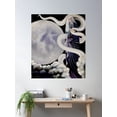 thumbnail image 2 of Ghost Poster Wall Art, Modern Wall Decor For Living Room Bedroom, 24x24 UNFRAMED, 2 of 3