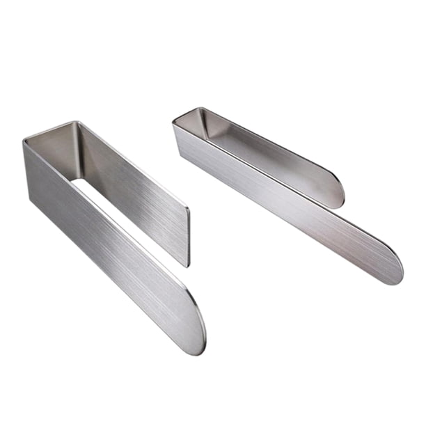 Toallero autoadhesivo Sunnimix de acero inoxidable de 2 piezas con Soporte de toalla de mano