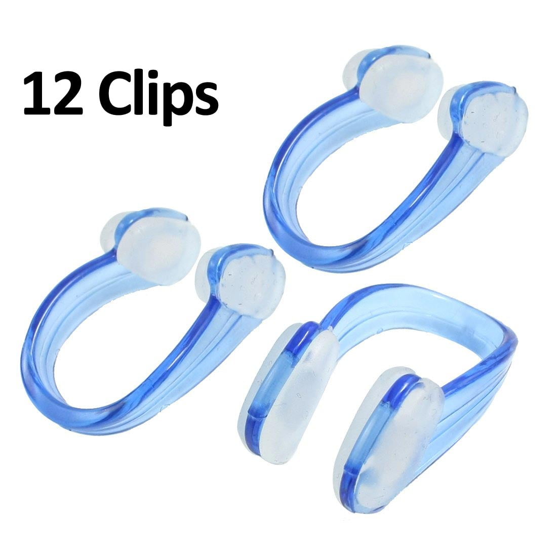 Adult/kids Swimming nose clip & case transparent clear CZ 