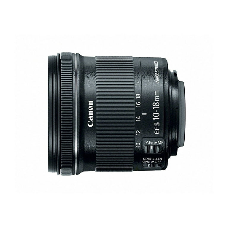 Canon EF-S 10-18mm f/4.5-5.6 IS STM Lens - Walmart.com