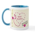 thumbnail image 2 of CafePress - Sewing Mug Mugs - 11 oz Ceramic Mug - Novelty Coffee Tea Cup, 2 of 6