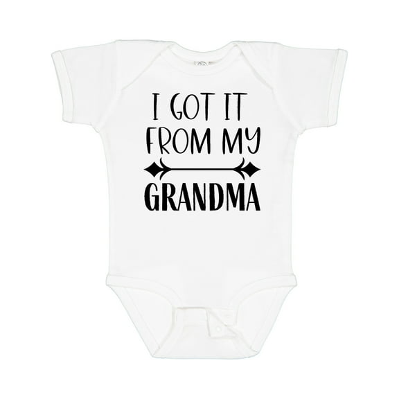 Inktastic I Got It from My Grandma Boys or Girls Baby Bodysuit