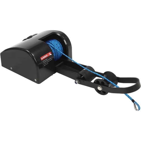 35LBS Saltwater Electric Boat Anchor Winch, 12V Electric Winch for Boats Marine Anchor Windlass with Remote Control