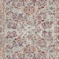 thumbnail image 6 of SAFAVIEH Valencia Autumn Distressed Oriental Polyester Runner Rug, Ivory/Red, 2'3" x 8', 6 of 7