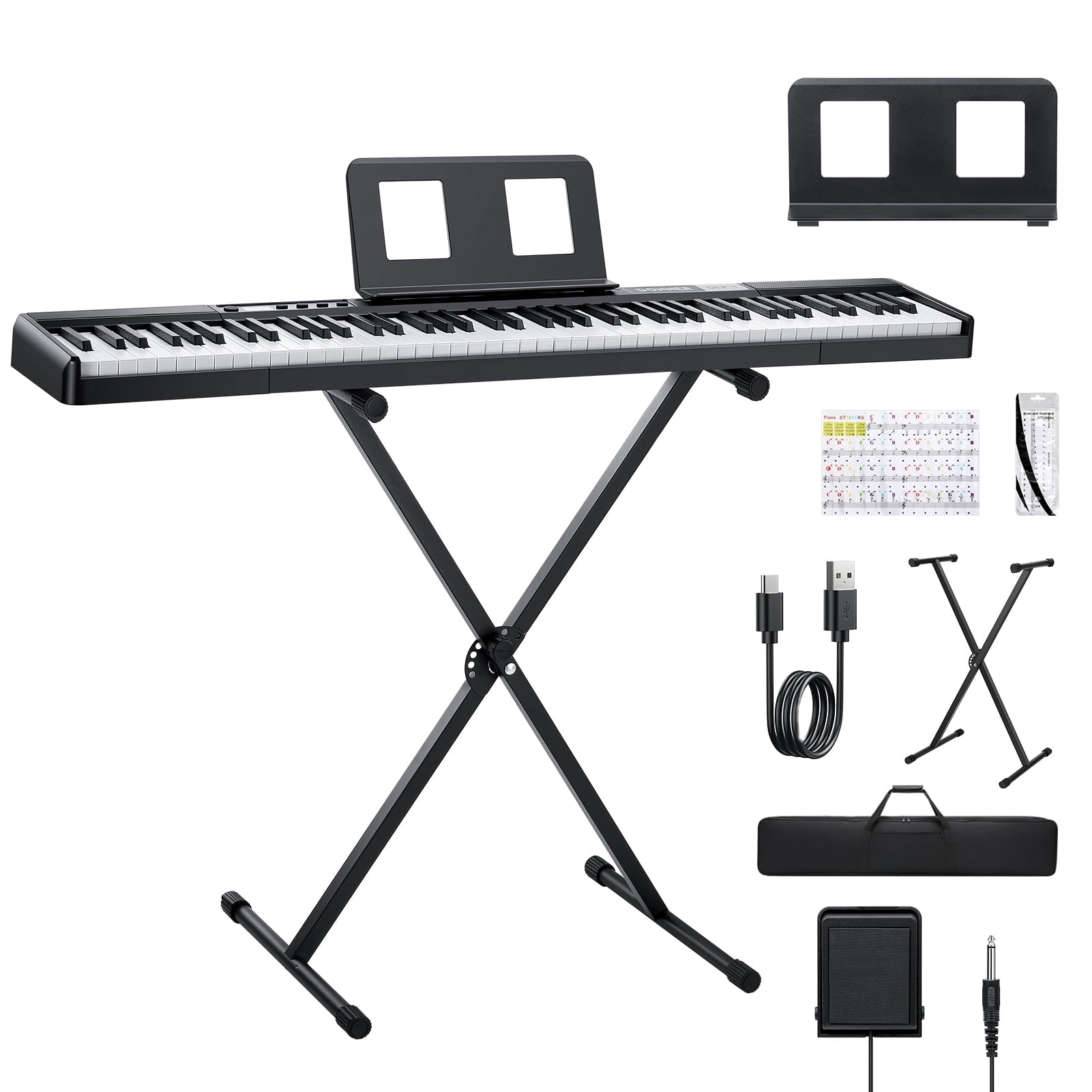 Donner DEP-1 88-Key Velocity-Sensitive Digital Piano