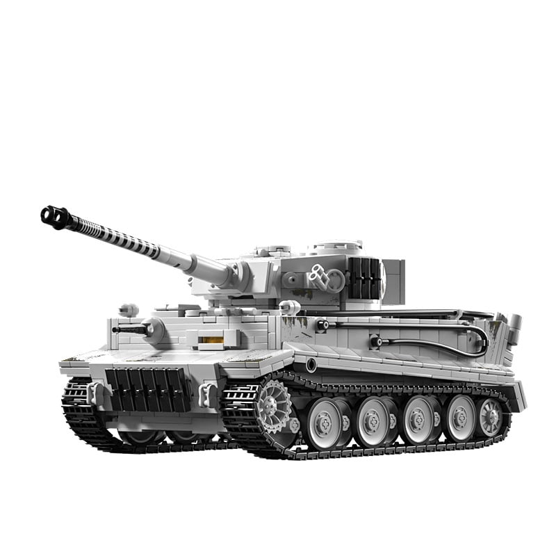 Char Panzer Wehrmacht 132 - Solido 1/50 Modifié + Transkit Militaire - Occasion Sans Boîte