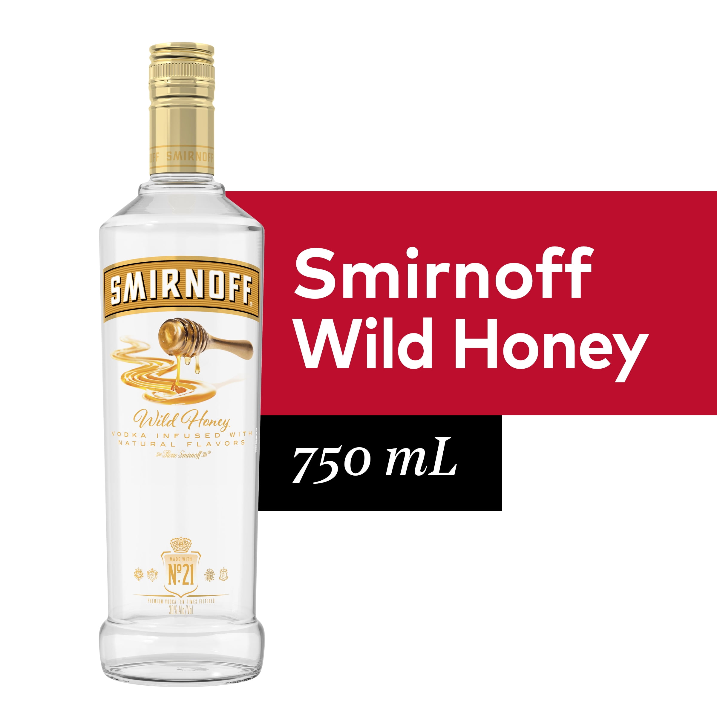 Smirnoff Wild Honey 60 Proof (Vodka Infused With Natural Smirnoff Wild Honey 60 Proof (Vodka Infused With Natural