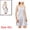 White, variant on INSPIRE CHIC Women's Satin Slips Ruffles Hem Spaghetti Strap Plus Size Silky Camisole Nightgown Dress XL Black