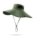 thumbnail image 1 of Sombrero de pescador de 60 cm de circunferencia, de secado rápido, para exteriores, con protección solar ultravioleta, transpirable, 1 of 5