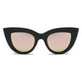 thumbnail image 2 of FYEGRE Stylish Heart Shaped Sunglasses for Women Elegant Cat Eye Bridal Wedding Mod Fashion Accessory with I, 2 of 4