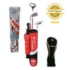 Paragon Rising Star Kids/Toddler Golf Clubs Set Ages 3-5 Red Left Hand