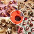 thumbnail image 7 of 4 Pcs Silicone Molds, Hot Chocolate Bomb Mold with 6 Semi Sphere Jelly Holes, Hot Cocoa Bomb Mold with 2 Droppers for Making Hot Chocolate Bombs, Coco Bomb, Cocoa Ball, and Dome Mousse, 7 of 7