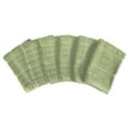 thumbnail image 2 of All-Clad Premium Solid Dish Cloth, 6-Pack, Fennel, 2 of 5
