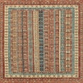 thumbnail image 1 of Ahgly Company Indoor Square Abstract Camel Brown Abstract Area Rugs, 7' Square, 1 of 6