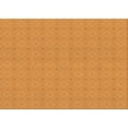 thumbnail image 1 of Ahgly Company Machine Washable Indoor Rectangle Transitional Neon Orange Area Rugs, 7' x 10', 1 of 7
