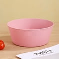 thumbnail image 1 of Nvzi Cereal Bowls Wheat Straw Fiber Salad Bowls Lightweight Unbreakable Dinner Bowls -4pcs，Pink, 1 of 5