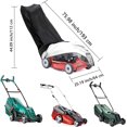 thumbnail image 3 of Lawn Mower Cover, 210D with Drawstring and Storage Bag, Protective Cover for Most Lawn Mower Models 193 x 112 x 64 cm, 3 of 5