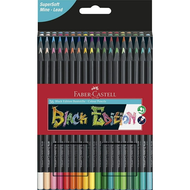 Faber-Castell Edicion Negra 36 x Lapices de Colores Faber-Castell Faber-Castell