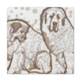 thumbnail image 2 of Pyr&eacute;n&eacute;es in Pointillism - Canvas, 2 of 25