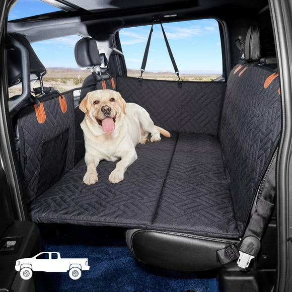 YJGF Extensor del Asiento Trasero - Hamaca para Perros para Coche, Funda para Mascotas con Parte Inferior Dura