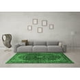thumbnail image 3 of Ahgly Company Indoor Rectangle Medallion Emerald Green Traditional Area Rugs, 6' x 9', 3 of 4