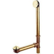 Elements of Design Twist' N 1.5'' Leg Tub Drain With Overflow