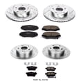 thumbnail image 4 of Power Stop K2744 Front and Rear Z23 Carbon Fiber Brake Pads with Drilled & Slotted Brake Rotors Kit, 4 of 4