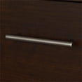 thumbnail image 3 of Scranton & Co 60" Transitional Wood L Shaped Desk in Mocha Cherry, 3 of 7