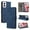 Blue, variant on Flip Wallet Case For Moto G Stylus 5G 2024/G Power 5G/Moto G 5G 2025 Phone Magnetic PU Leather Phone Case