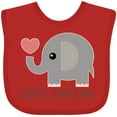 thumbnail image 3 of Inktastic Daddy Loves Me Boys or Girls Baby Bib, 3 of 4