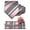 Blush PInk, variant on Olive Green Striped Necktie Set for Men with Pocket Square, Tie Clip & Lapel Pin