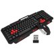 thumbnail image 1 of Hk1868 10M Transmisión Inalámbrica 2.4G 104Keys Gaming Keyboard Mouse Set Para Computadora Pc (Negro) Scienceny EL007837-00, 1 of 6