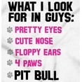 thumbnail image 2 of What I Look In Guys Pit Bull Dog Lady Women Plus Size Graphic Pullover Hoodie Brisco Brands 4X, 2 of 4