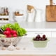 thumbnail image 2 of BRIGHTFUFU Juego de cesta escurridora de cocina con contenedor, Kit de cesta para lavar frutas y verduras, cesta de lavado de doble capa, 1 Juego, 2 of 7