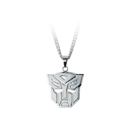 Logo Silver Chain - Autobots Logo Stainless Steel 24 Chain Pendant Necklace
