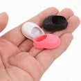 thumbnail image 3 of CIMAXIC 4 Pairs Newborn Baby Shoes Plastic Assorted Color Comfortable Flats for Dolls Parties, 3 of 8
